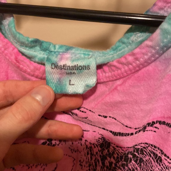 tye-dye crop top - Picture 4 of 4